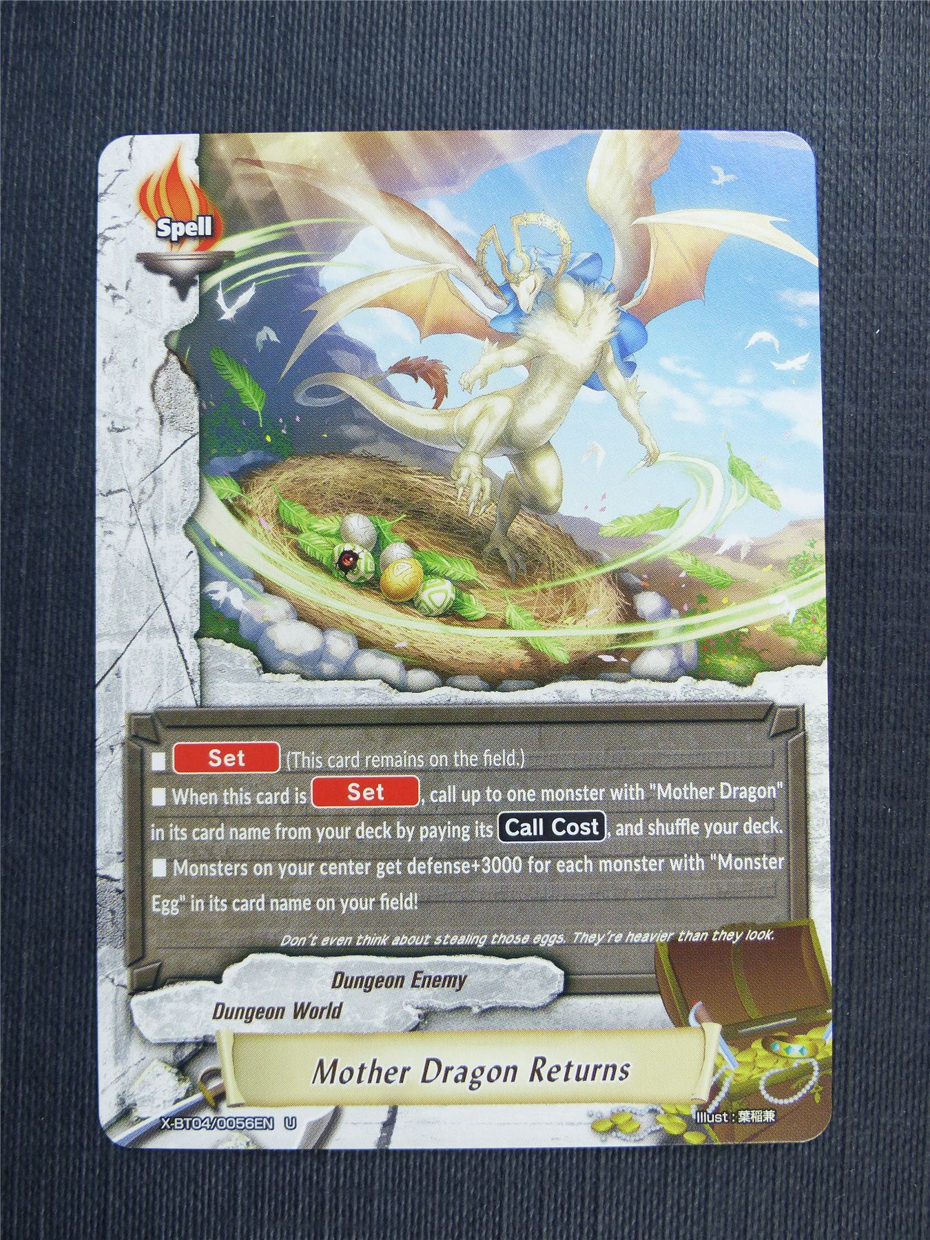 Mother Dragon Returns U Foil - Buddyfight Cards #4YR