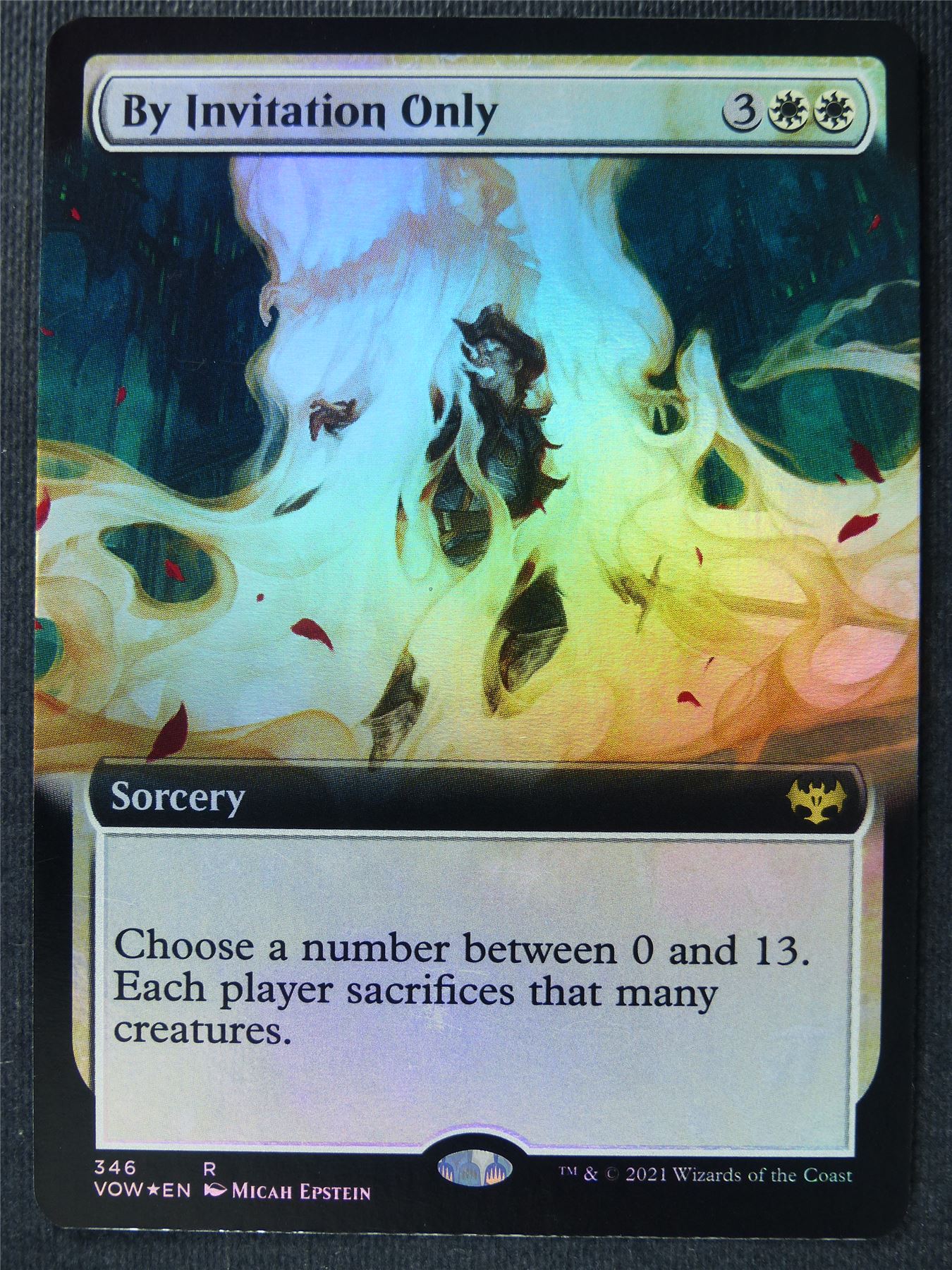 By Invitation Only Extended Foil - Crimson Vow - Mtg Card #2DB