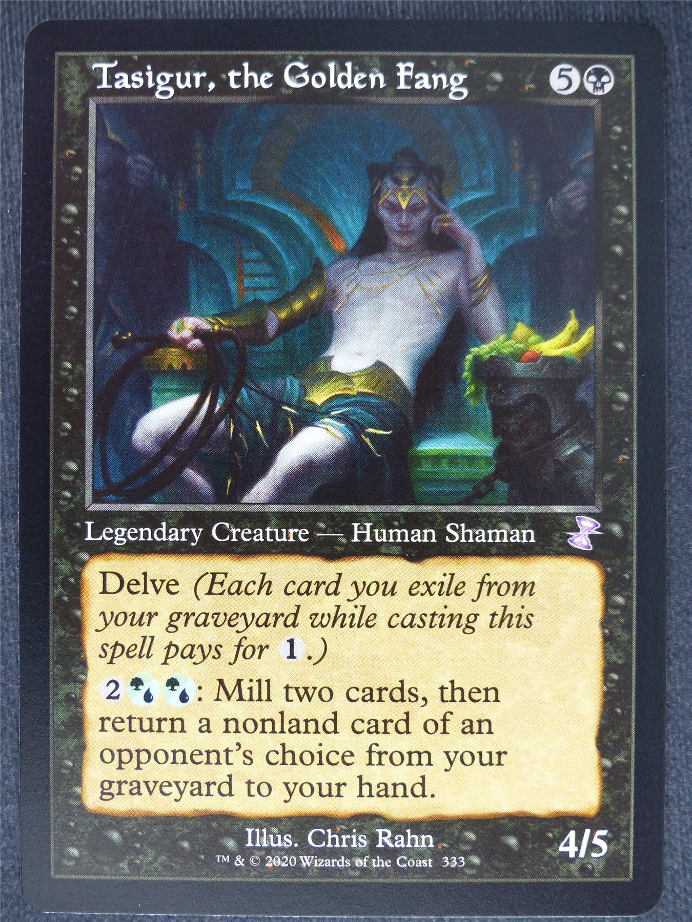 Tasigur the Golden Fang Timeshifted - Remastered - Mtg Magic Cards #NL