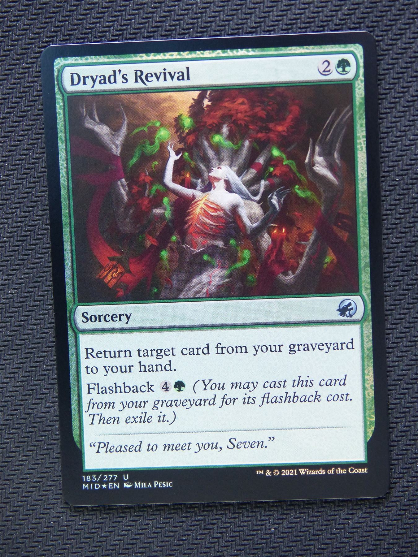 Dryads Revival Foil - Innistrad - Mtg Card #3NJ