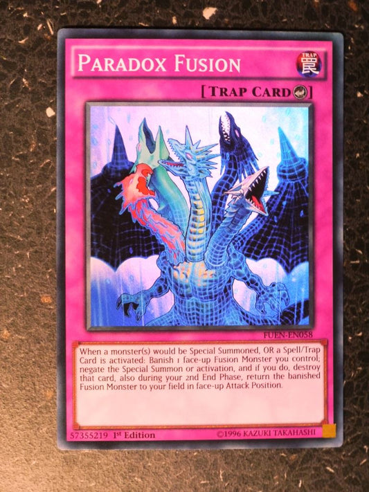 Yugioh Cards: PARADOX FUSION FUEN SUPER RARE # 8H49