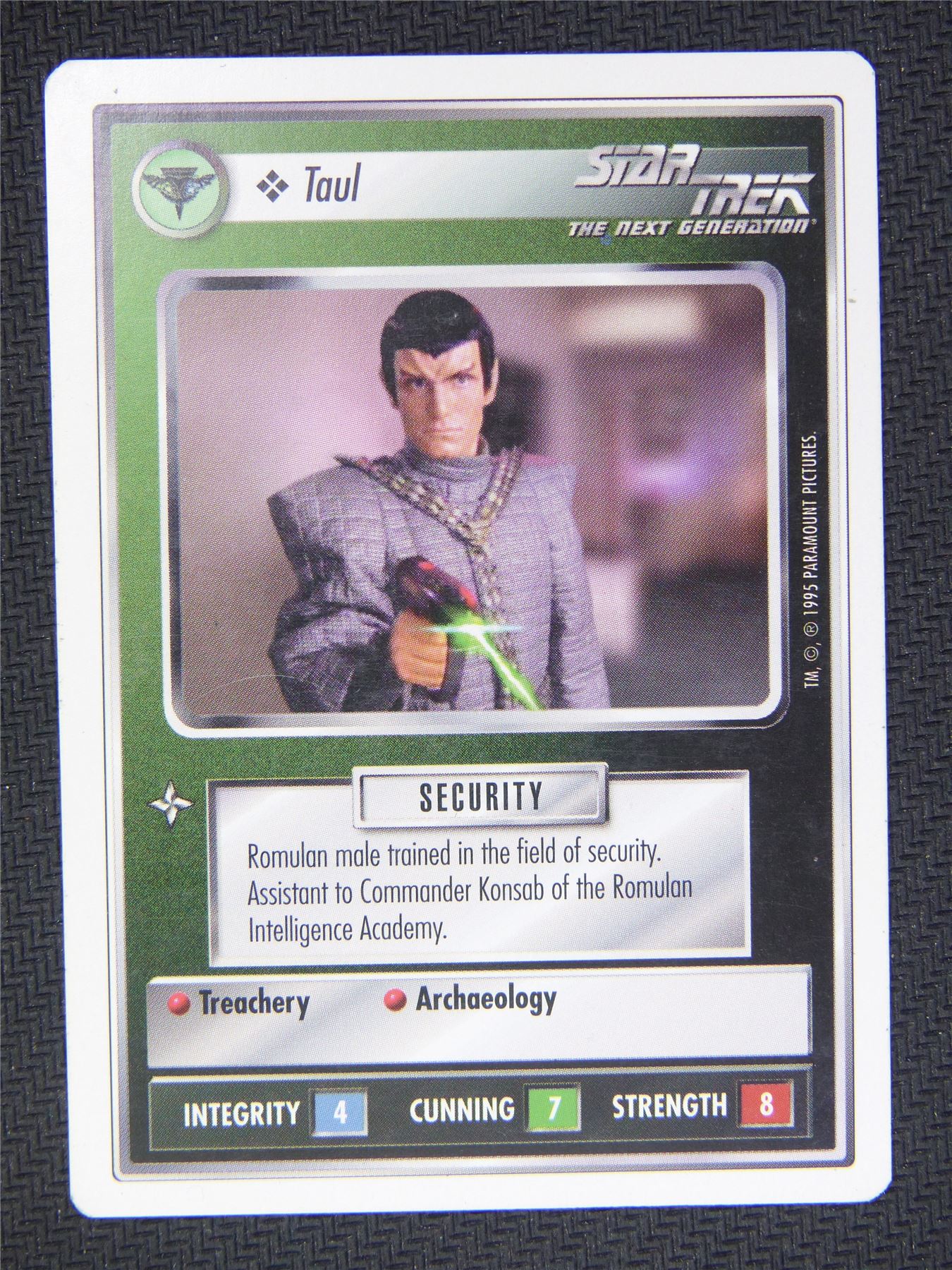 Taul White Border - Star Trek Next Gen Card #4PS