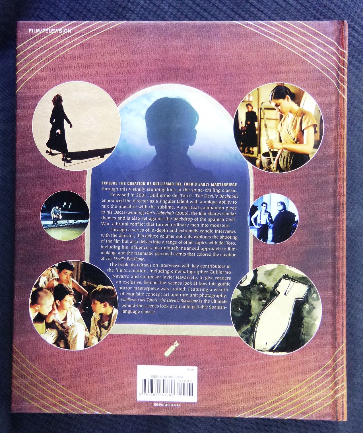 The Devils Backbone - Foreword By Guillermo Del Toro - Guide Book Hardback #1BO