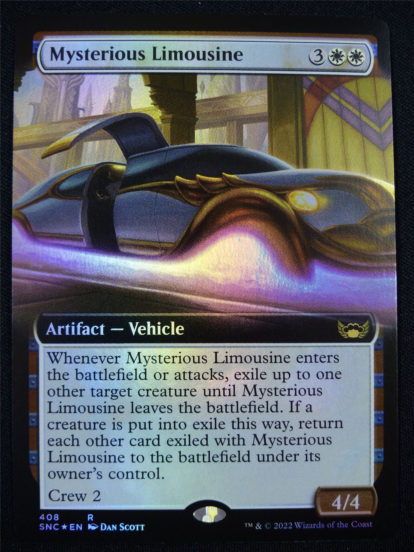 Mysterious Limousine Extended Foil - Mtg Card #OP