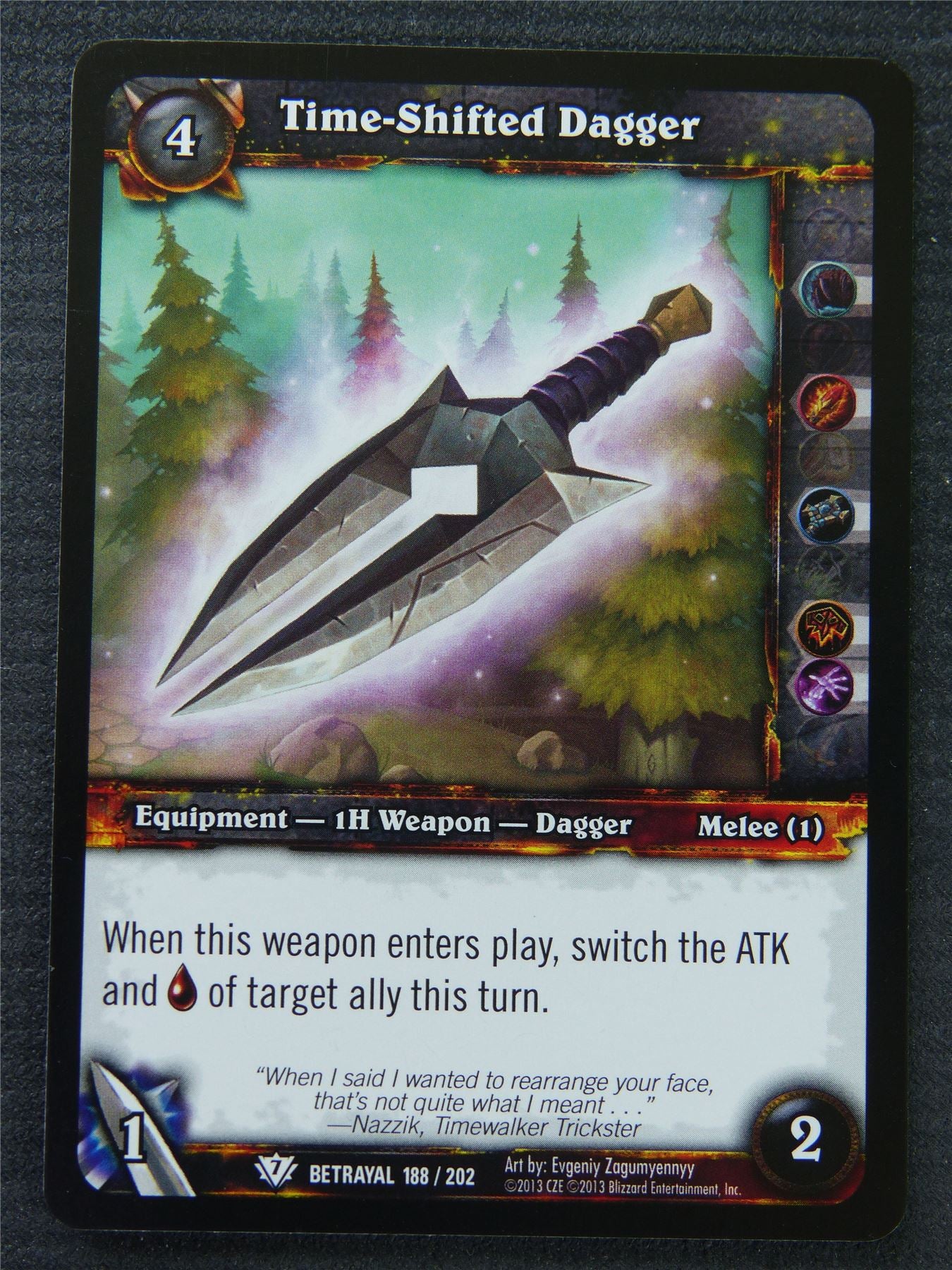 Time-Shifted Dagger - Common - World Of Warcraft #1FS