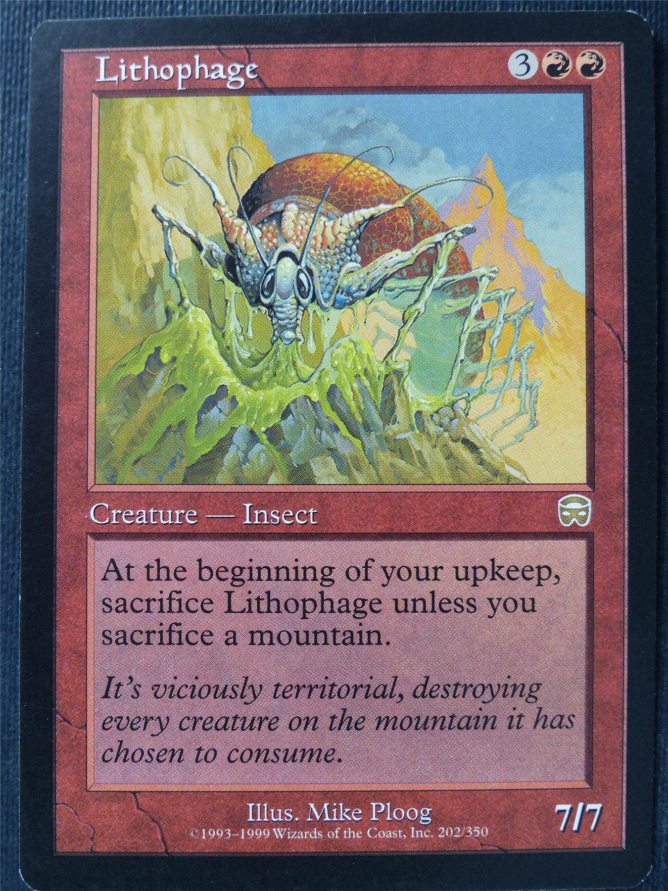 Lithophage - Mtg Card #22X