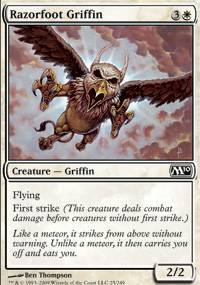 Mtg Magic Card: M10 : Razorfoot Griffin