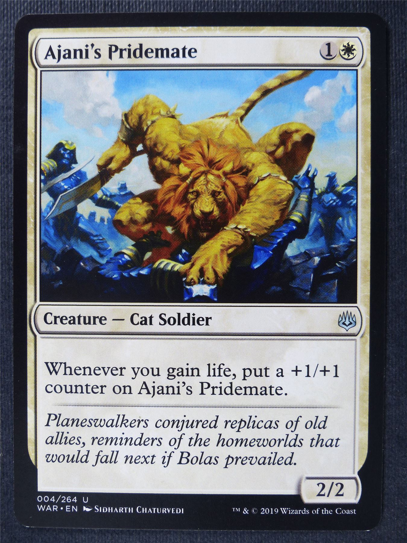 Ajani's Pridemate - Mtg Card #1PJ