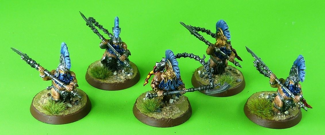 Hearthguard Berzerkers - Fyreslayers - Warhammer AoS 40k #V9