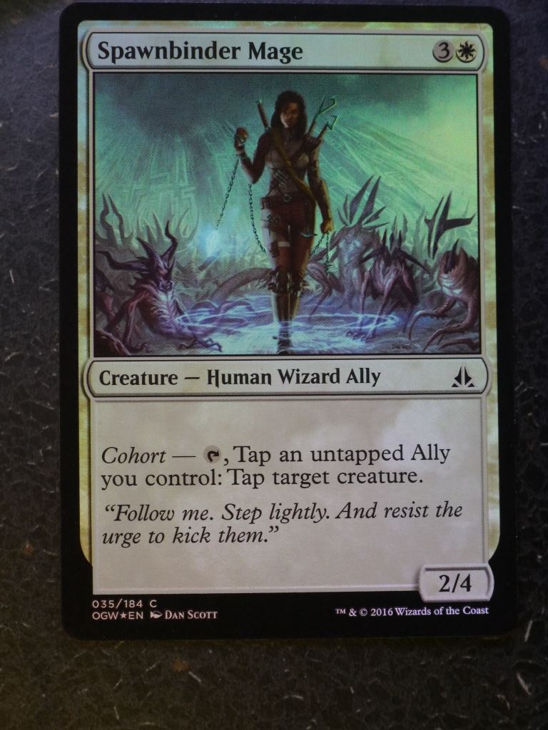 MTG Magic Cards: SPAWNBINDER MAGE FOIL # 4I31
