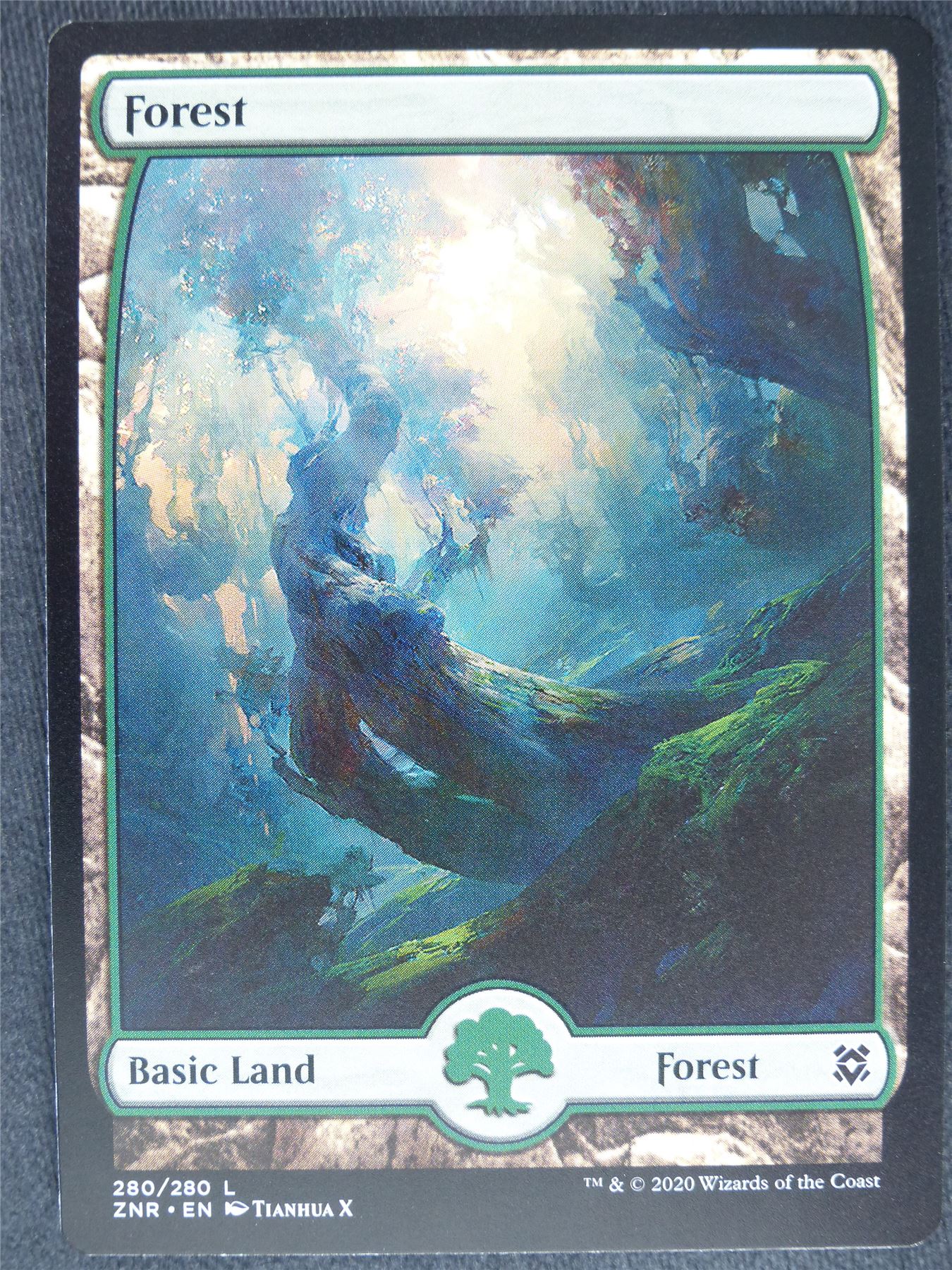 Forest 280/280 Full Art Mint - Mtg Magic Cards #2C