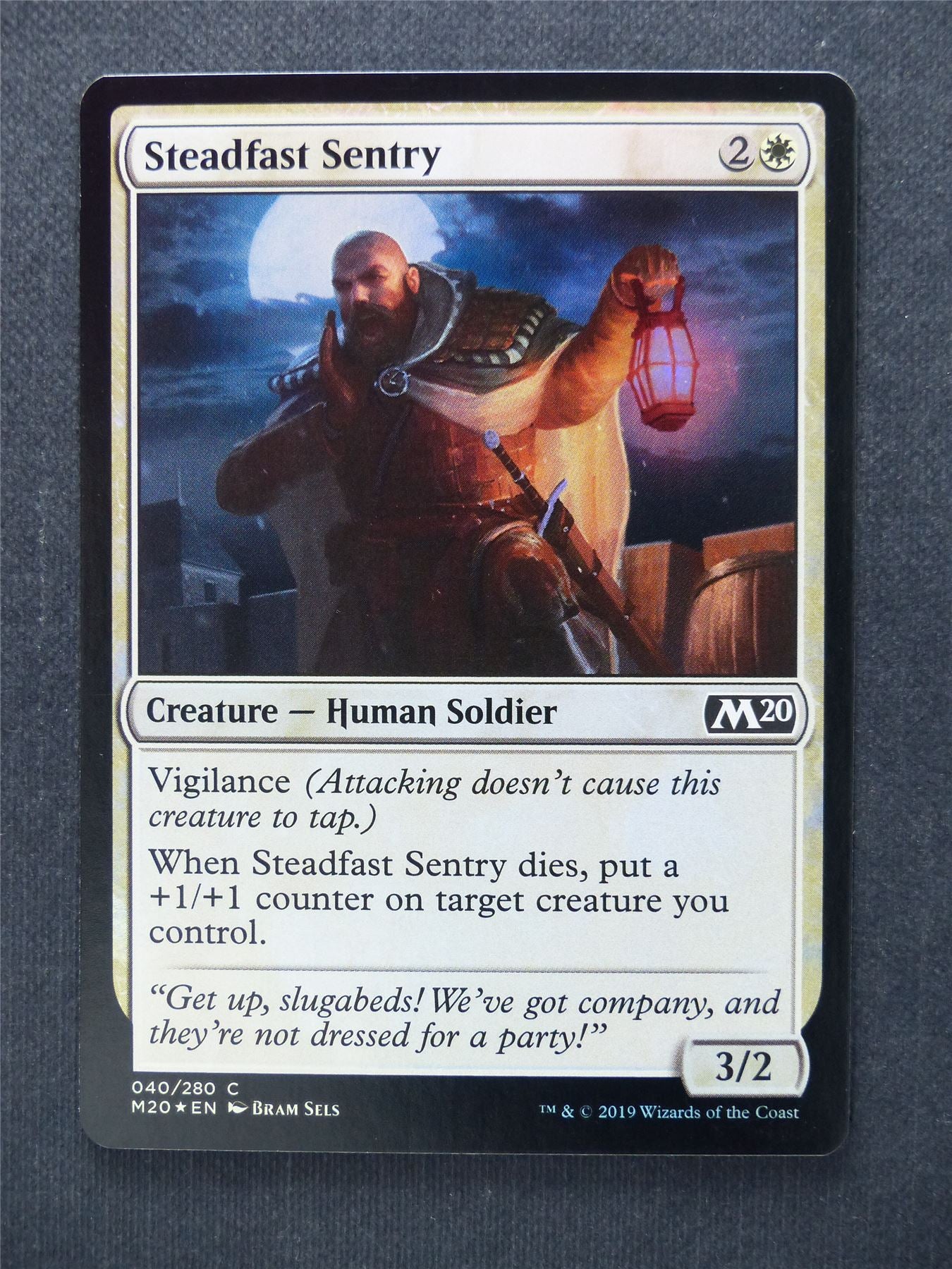 Steadfast Sentry Foil - Mtg Magic Cards #KP