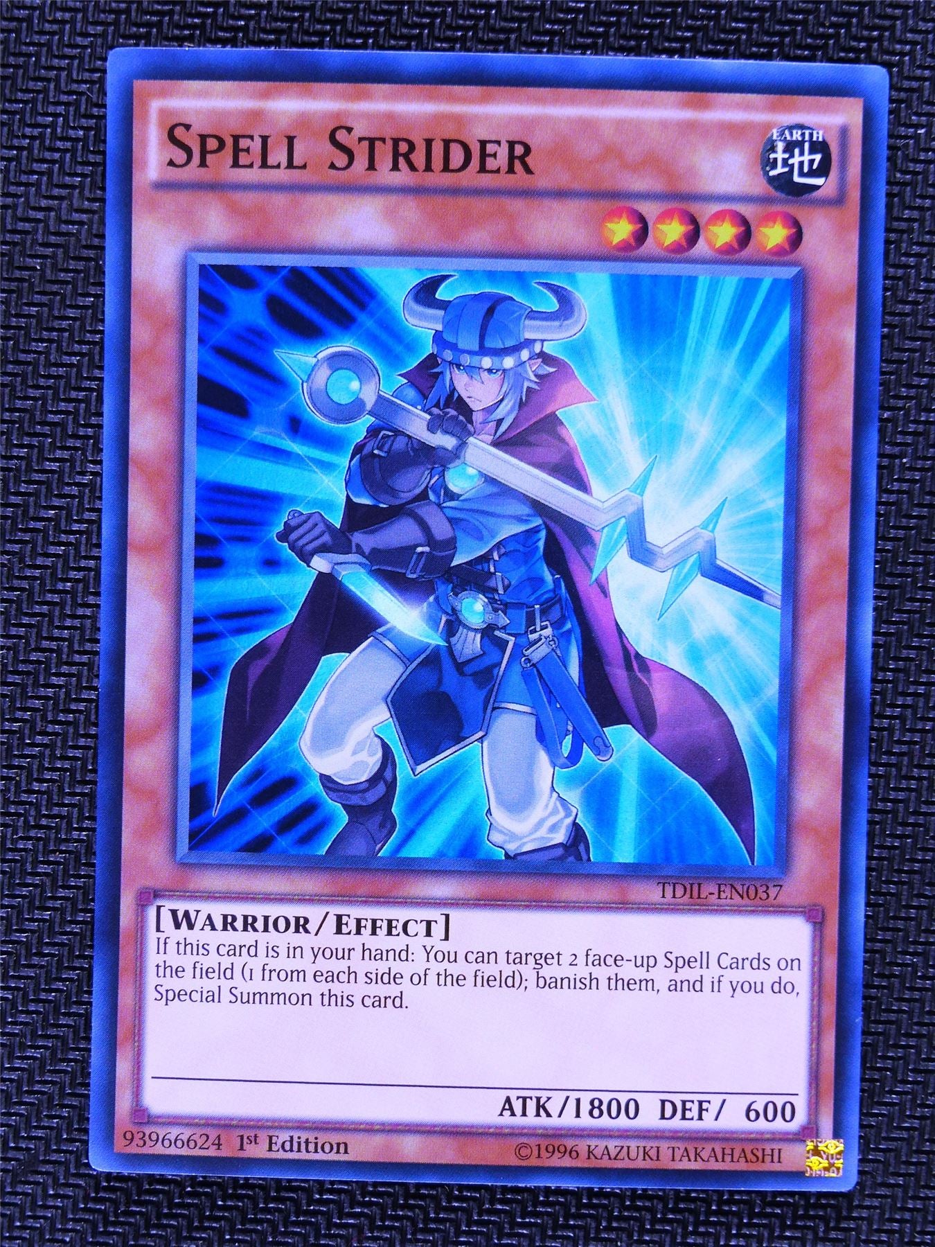 Spell Strider - TDIL - Super Rare - Yugioh Card # 1B37