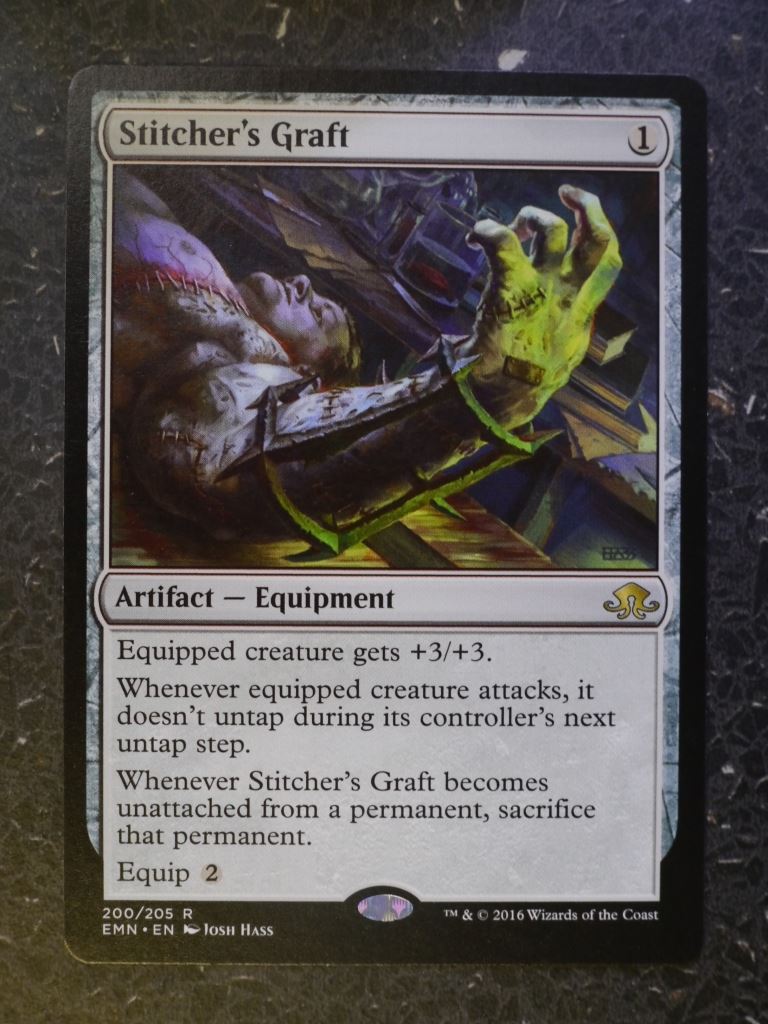graft cards mtg MTG Magic Cards: STITCHER'S GRAFT # 6J33