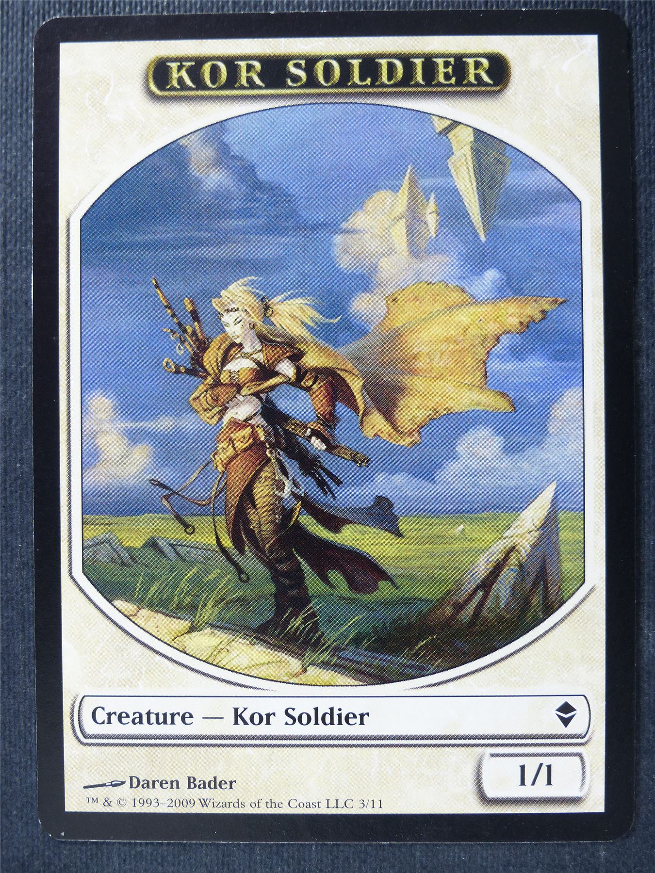 Kor Soldier Token - Mtg Card #3V7