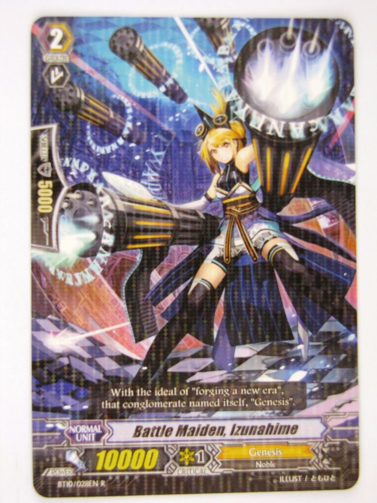 Cardfight!! Vanguard Cards: BATTLE MAIDEN, IZUNAHIME R: SET 10