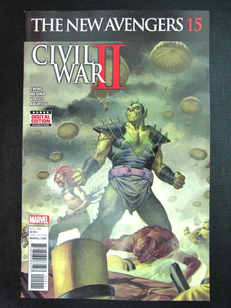 Marvel Comics: THE NEW AVENGERS #15 OCTOBER 2016 CW2 # 16A18