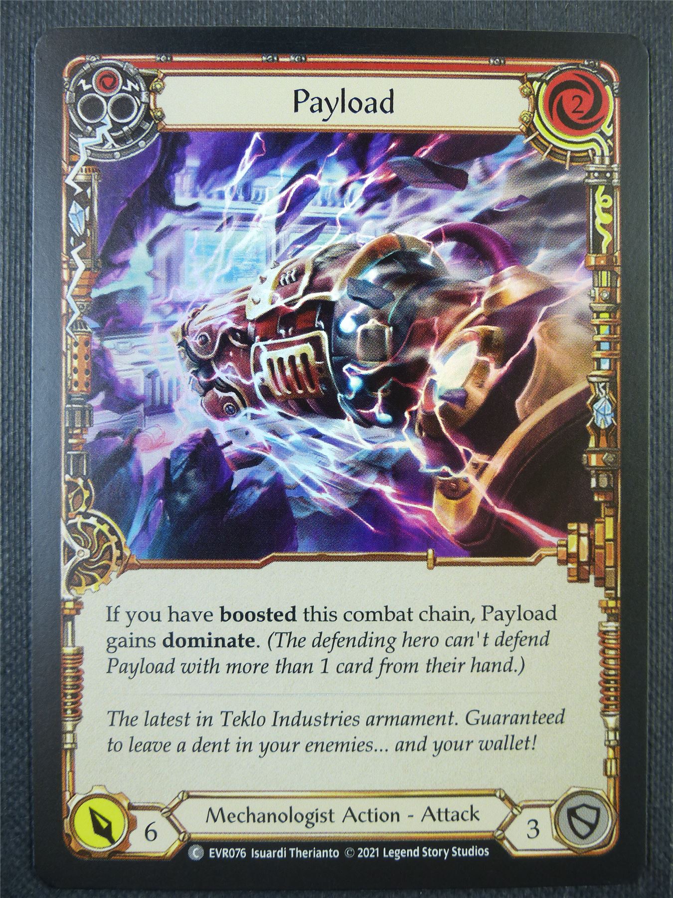 Payload Red Foil - 1st ed Everfest - Flesh & Blood Card #6GY