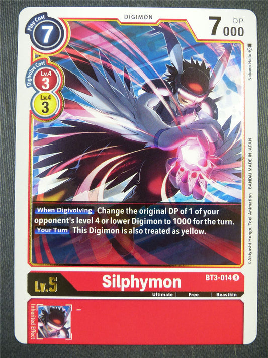 Silphymon BT3-014 R - Digimon Card #9GV