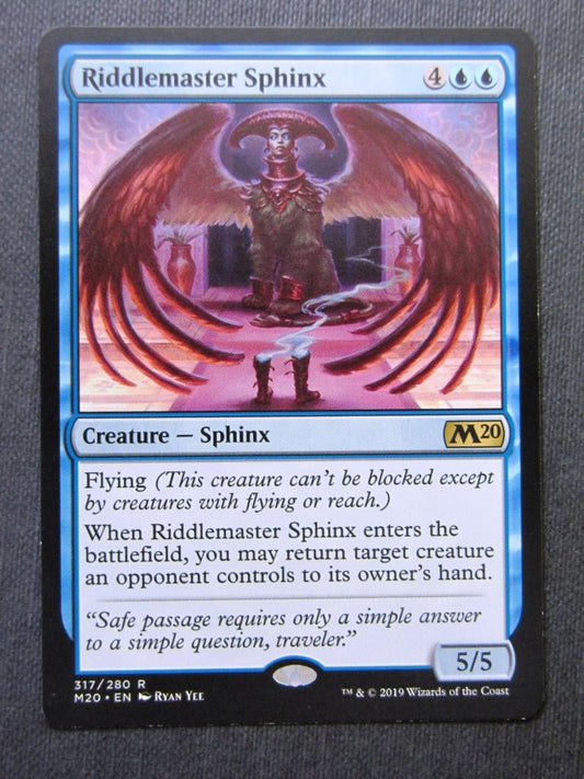 Riddlemaster Sphinx - M20 - Mtg Magic Cards #6U