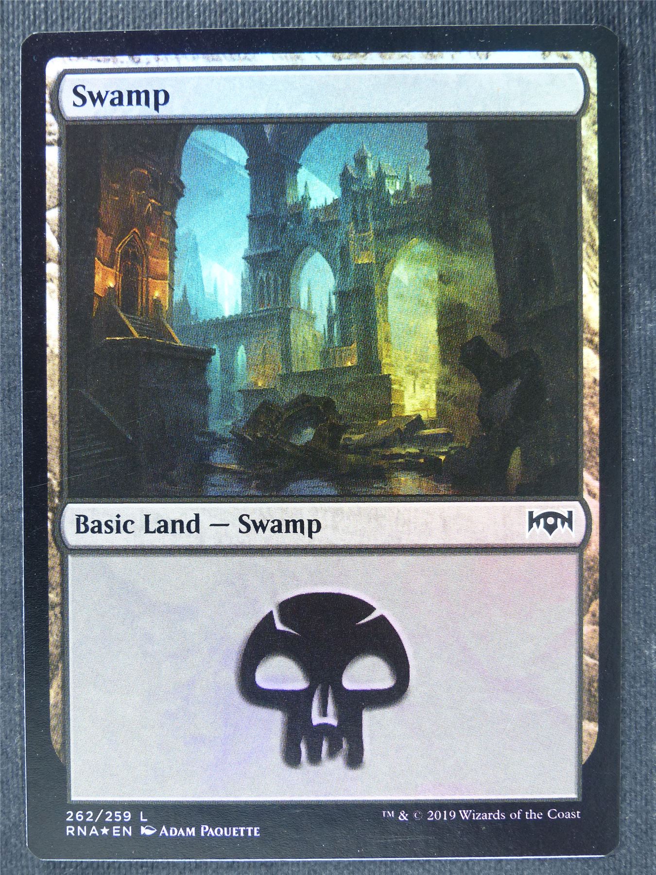 Swamp 262/259 Foil - Mtg Magic Cards #RH