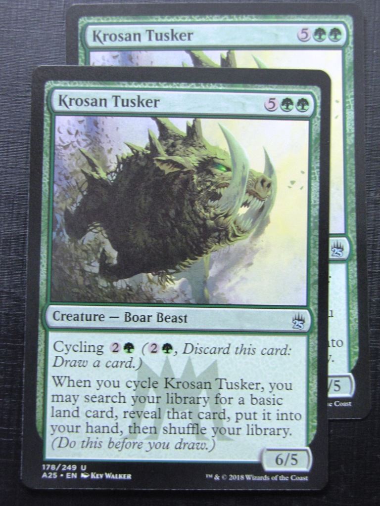Krosan Tusker x2 - Masters 25 - Mtg Card # 10A42