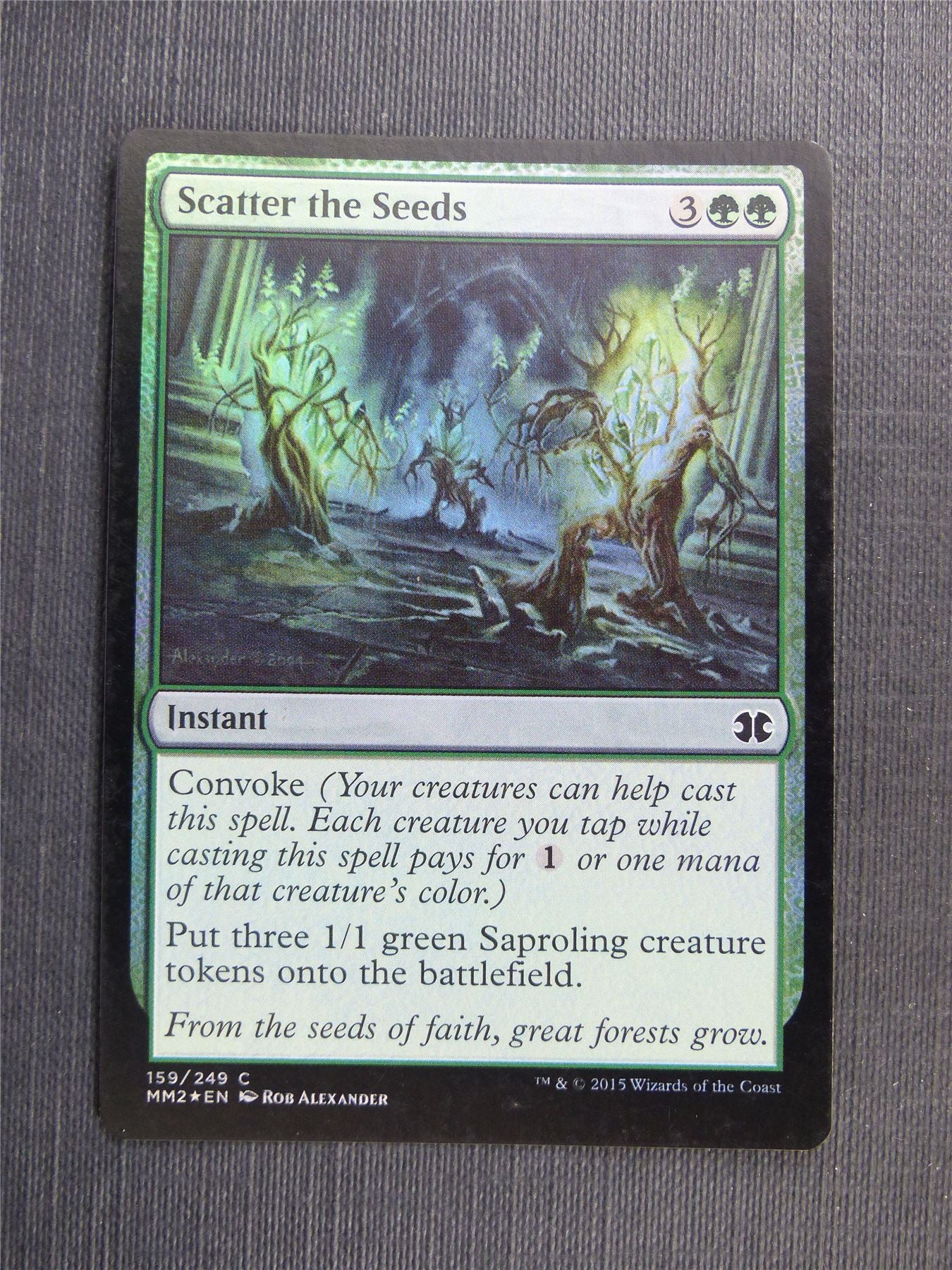 Scatter the Seeds Foil - Mtg Magic Cards #57T