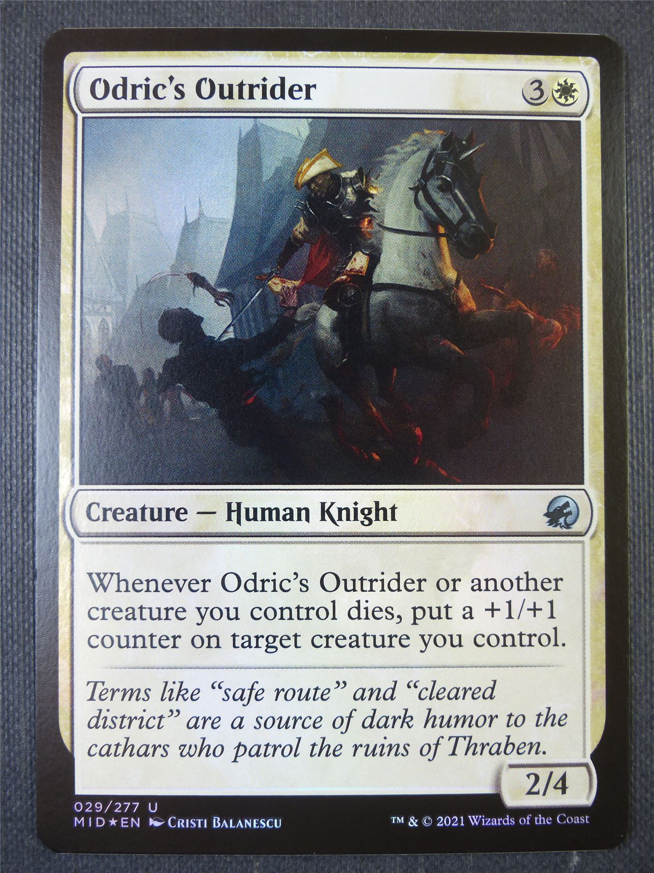 Odric's Outrider Foil - Mtg Card #2BE