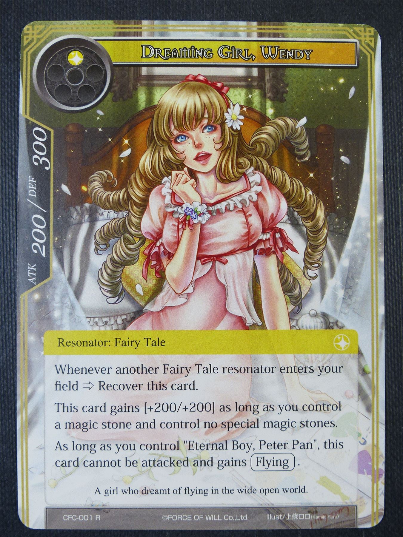 Dreaming Girl Wendy - Force of Will Card #28K