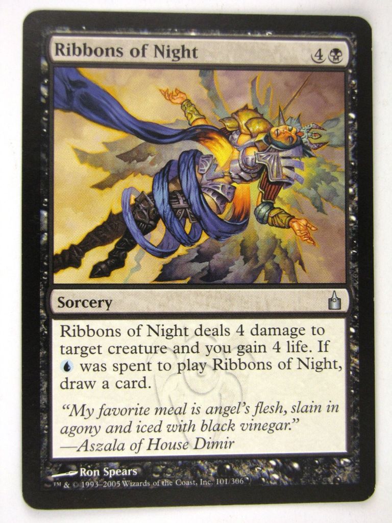 MTG Magic: the Gathering Cards: RIBBONS OF NIGHT: RAV