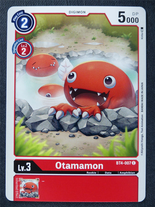 Otamamon BT4-007 C - Digimon Cards #10Q