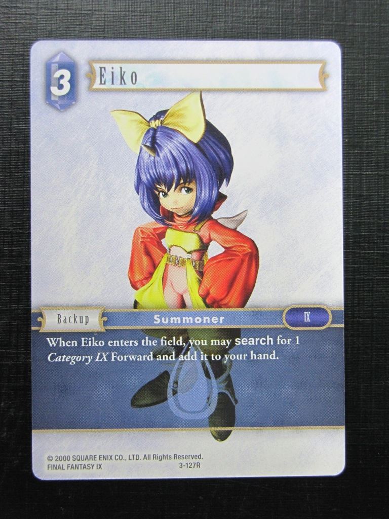 Final Fantasy Cards: EIKO 3-127R # 2J73