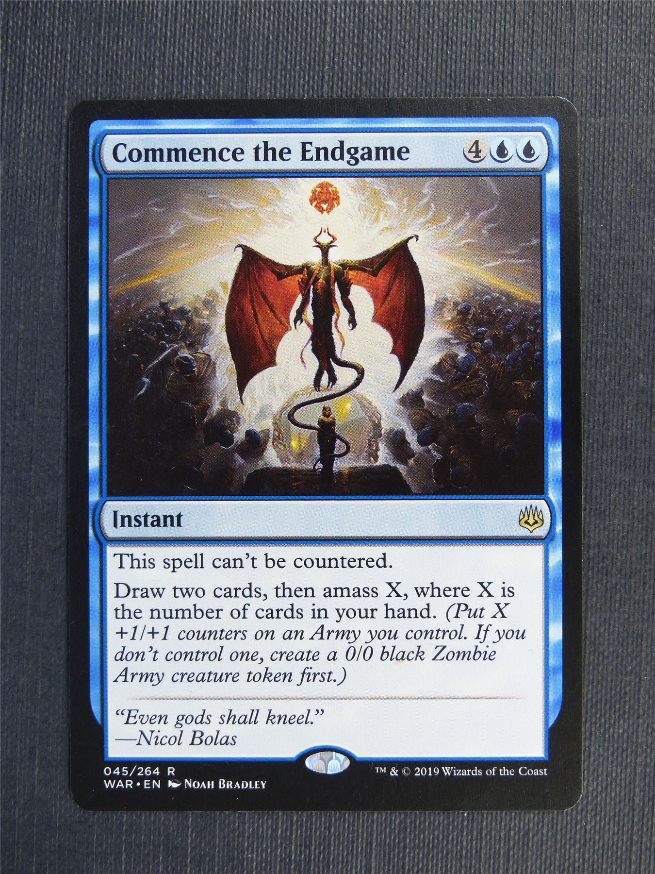 Commence the Endgame - Mtg Magic Cards #4GZ