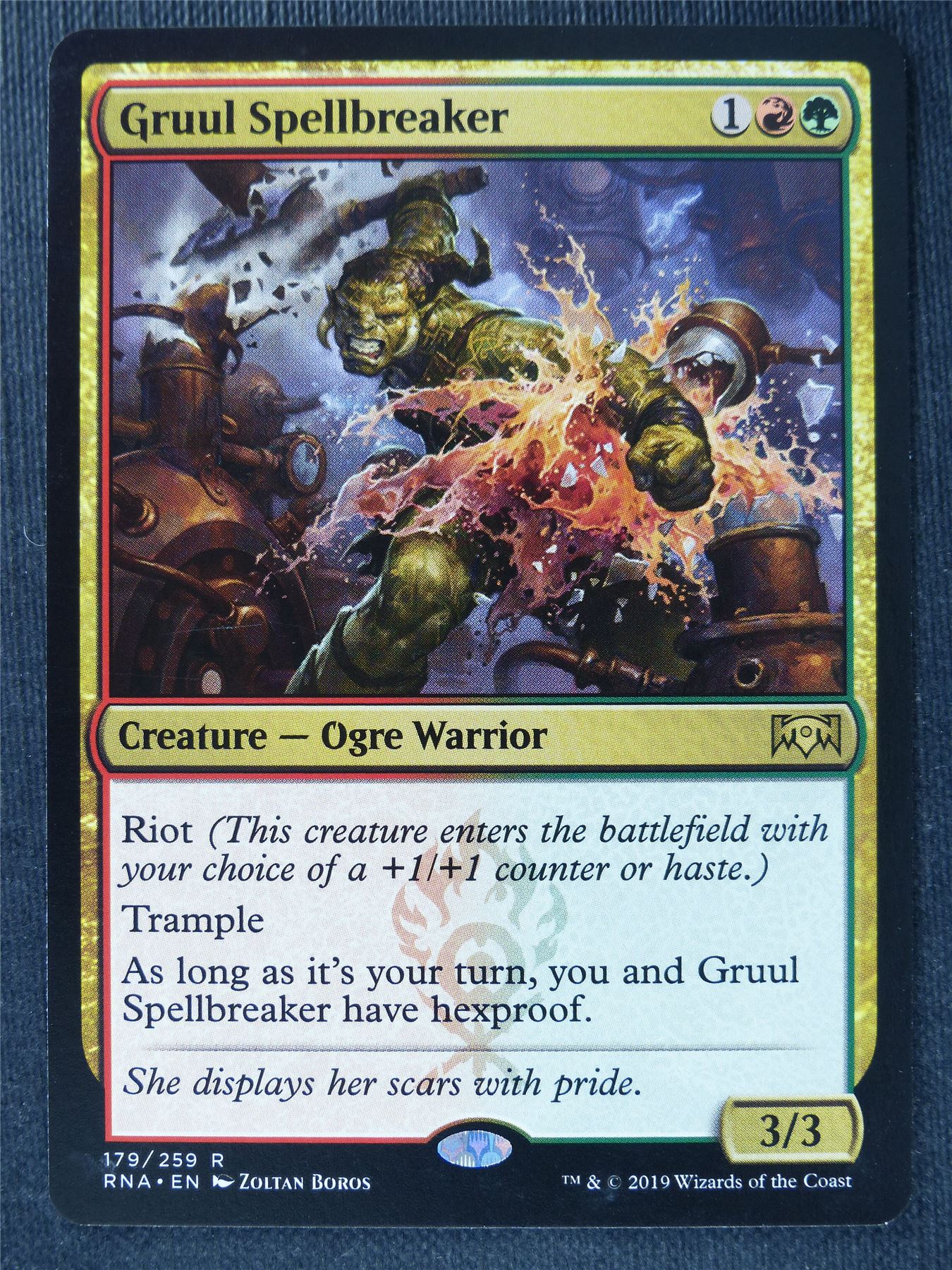 gruul mtg cards Gruul Spellbreaker