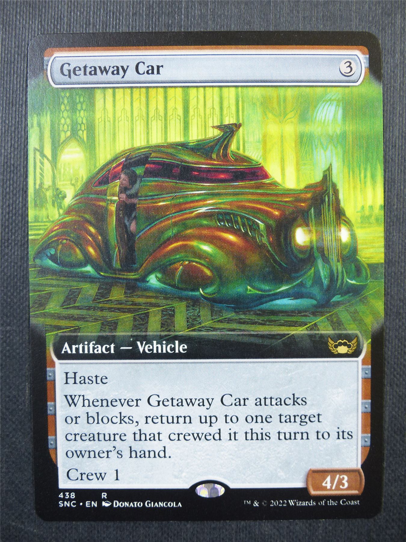 Getaway Car Extended art - Mtg Card #3UJ