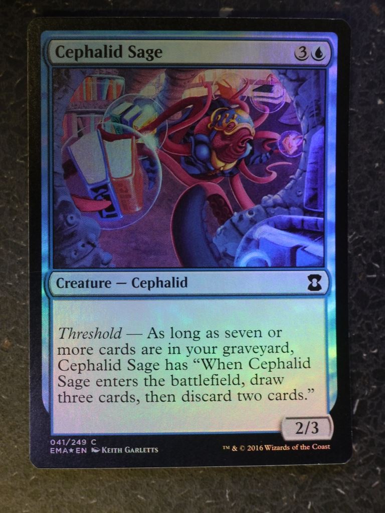 MTG Cards: CEPHALID SAGE FOIL # 9H17