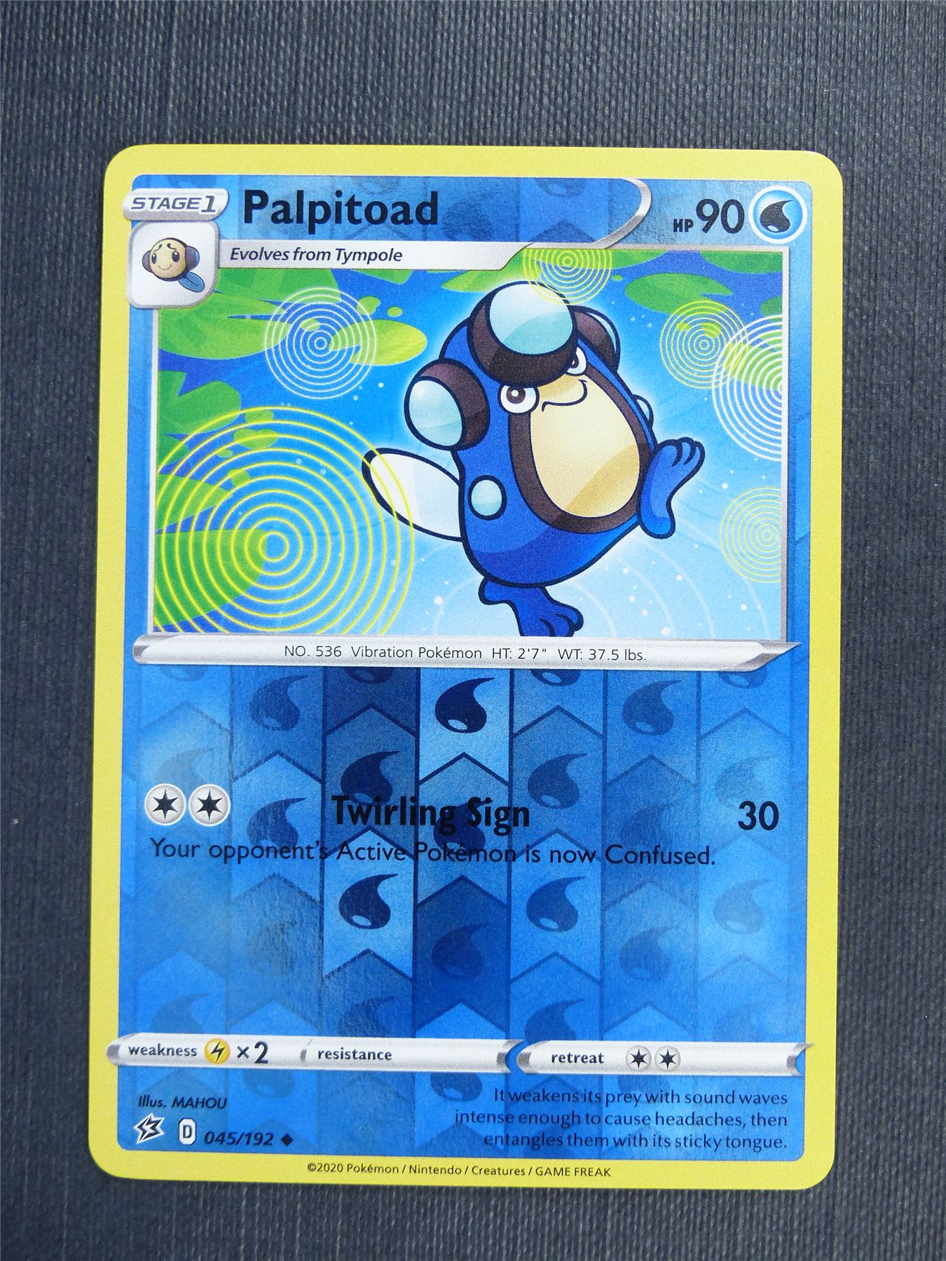 Papitoad 045/192 Holo - RCL - Pokemon Card #3IE