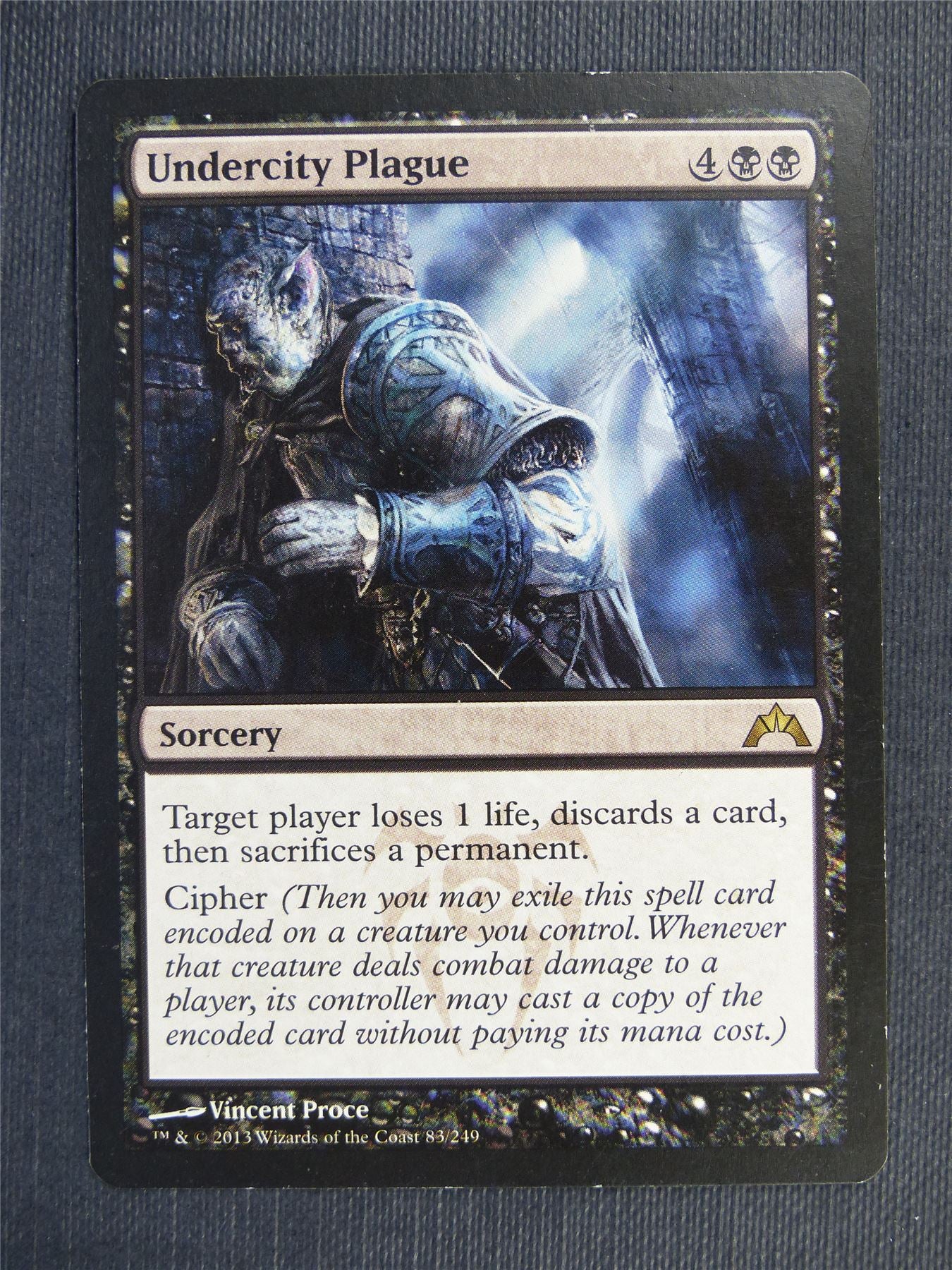 cards with cipher mtg Undercity Plague