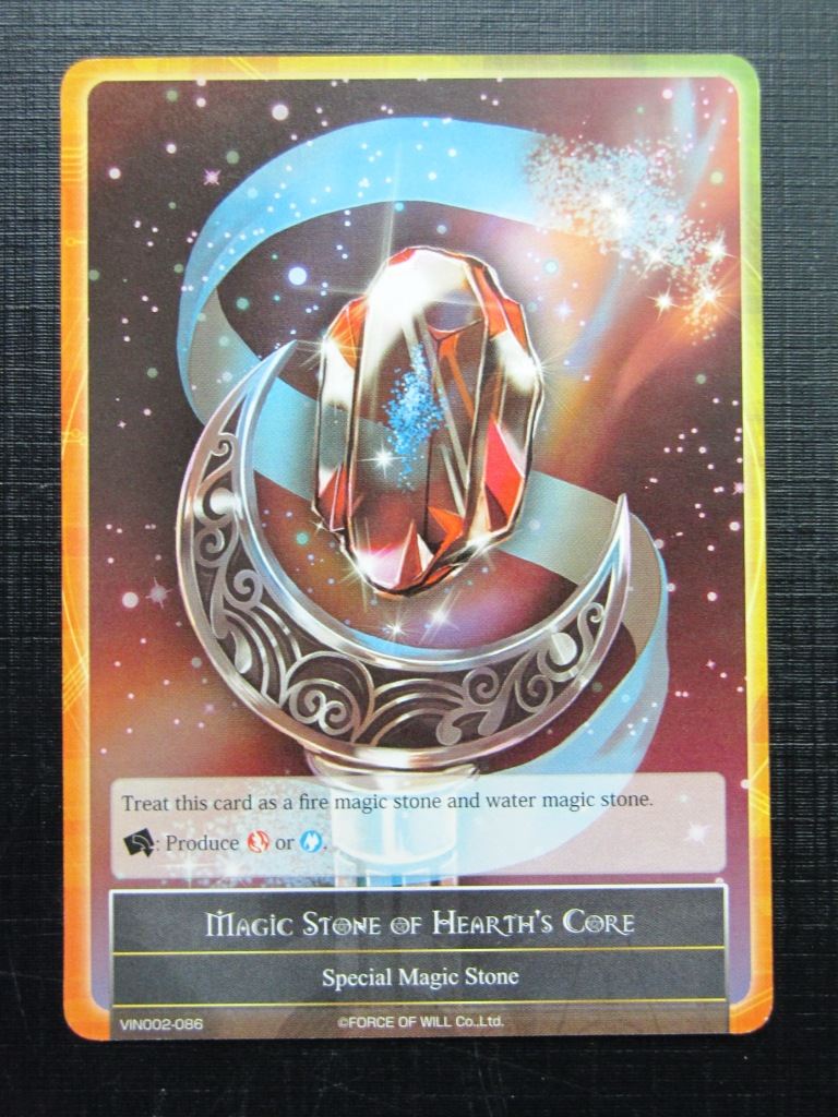 Force of Will Cards: MAGIC STONE OF HEARTH'S CORE # 22I1