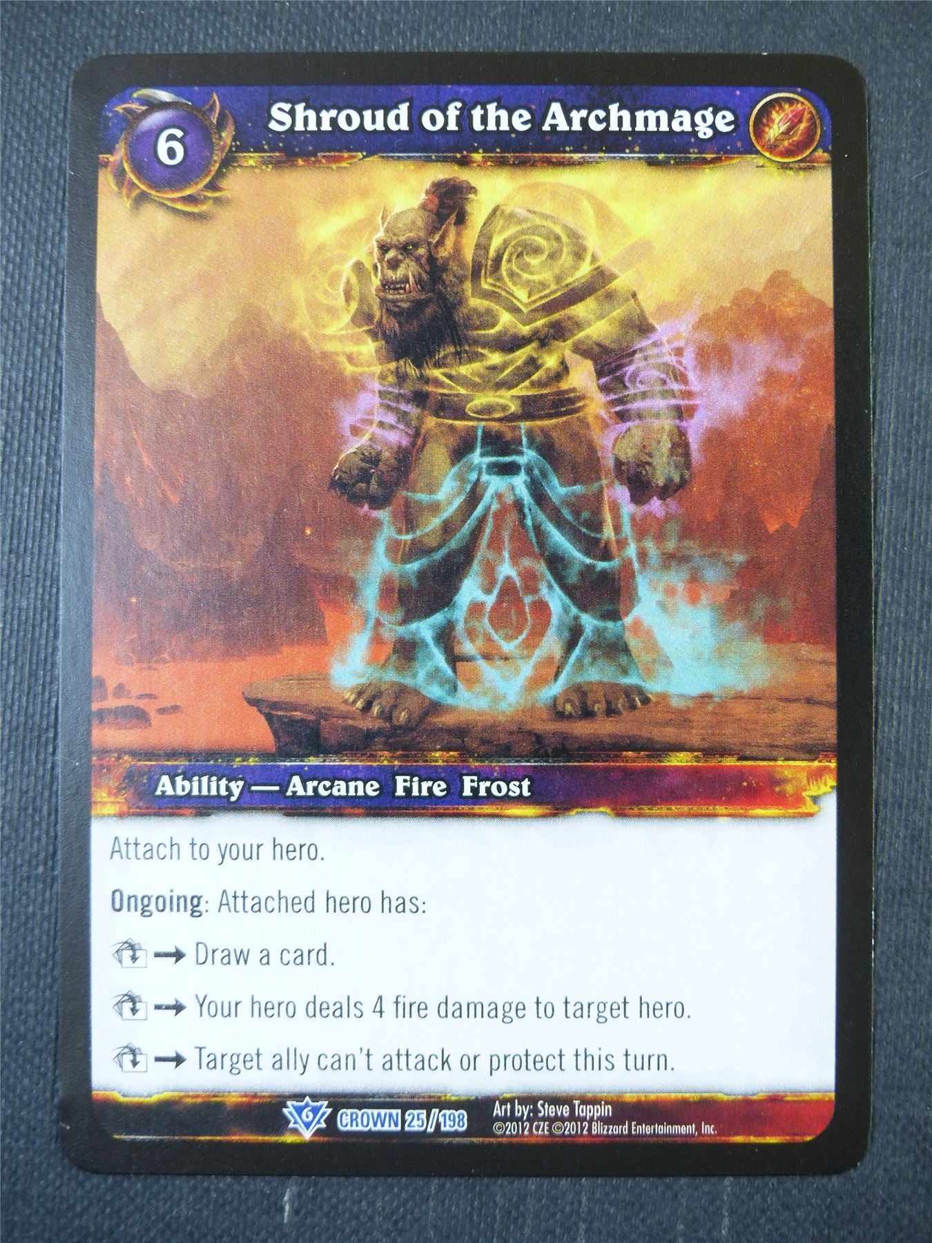 Shroud of the Archmage 25/198 - WoW Card #149