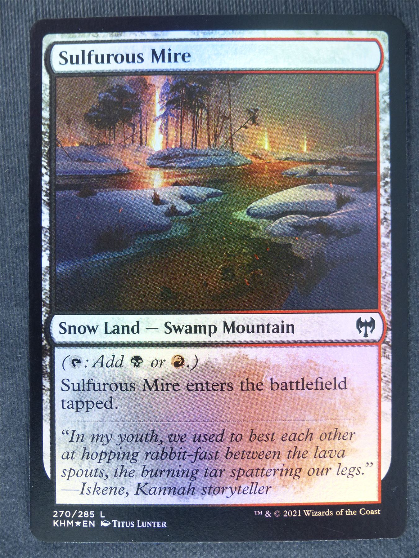 Sulfurous Mire Foil Collector