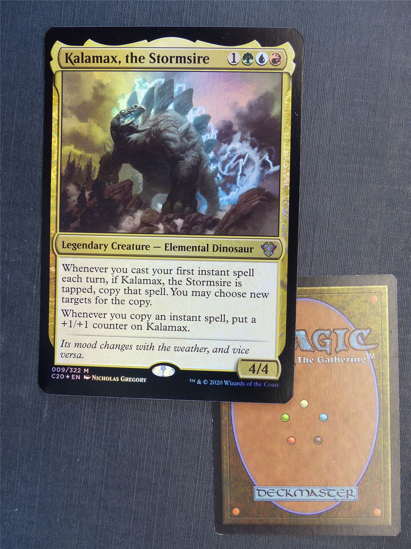 Kalamax the Stormsire Oversized Foil - Mtg Magic Cards #5L6