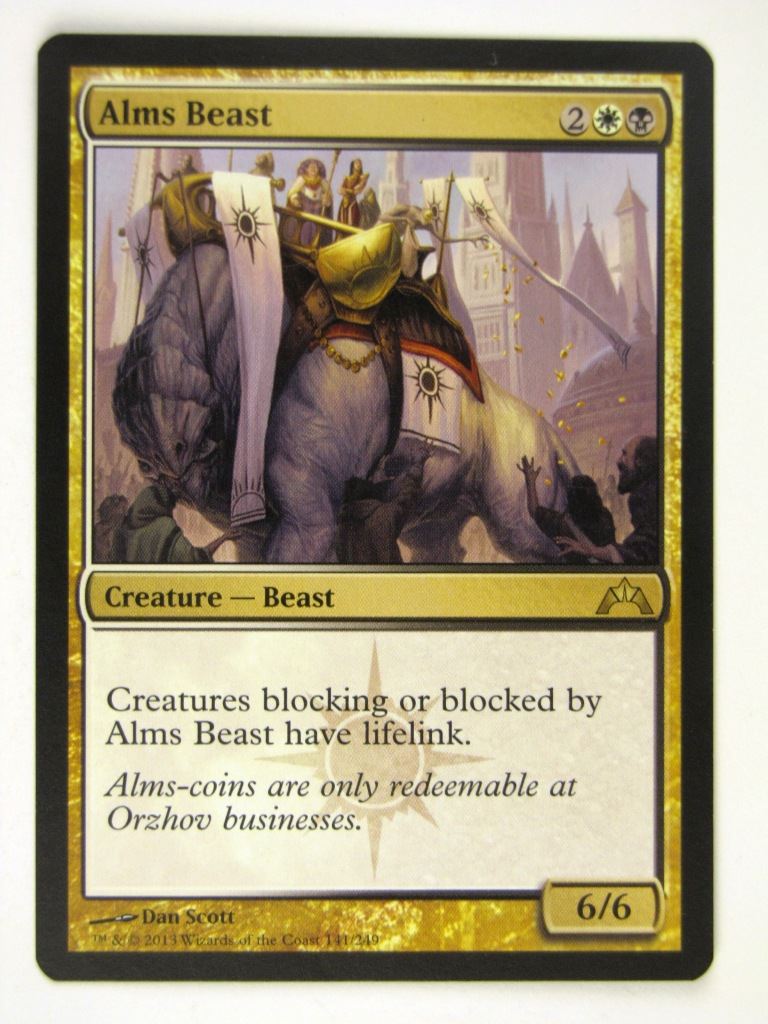 MTG Magic Cards: ALMS BEAST played # 17C100