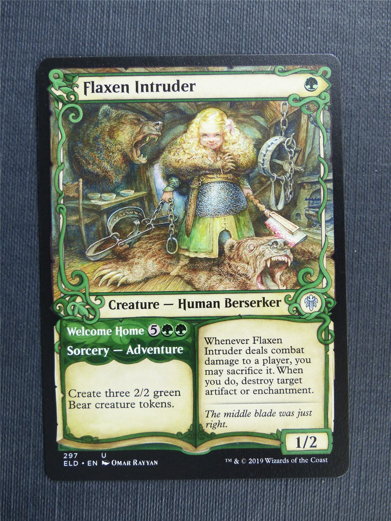 Flaxen Intruder Showcase - Mtg Magic Cards #39I