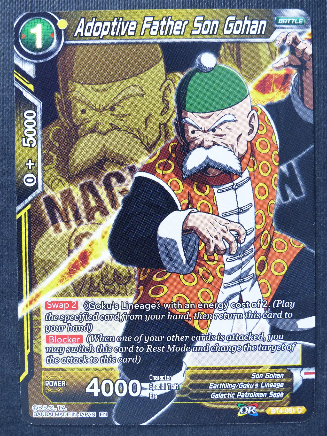 Adoptive Father Son Gohan - Dragon Ball Super Cards #A6