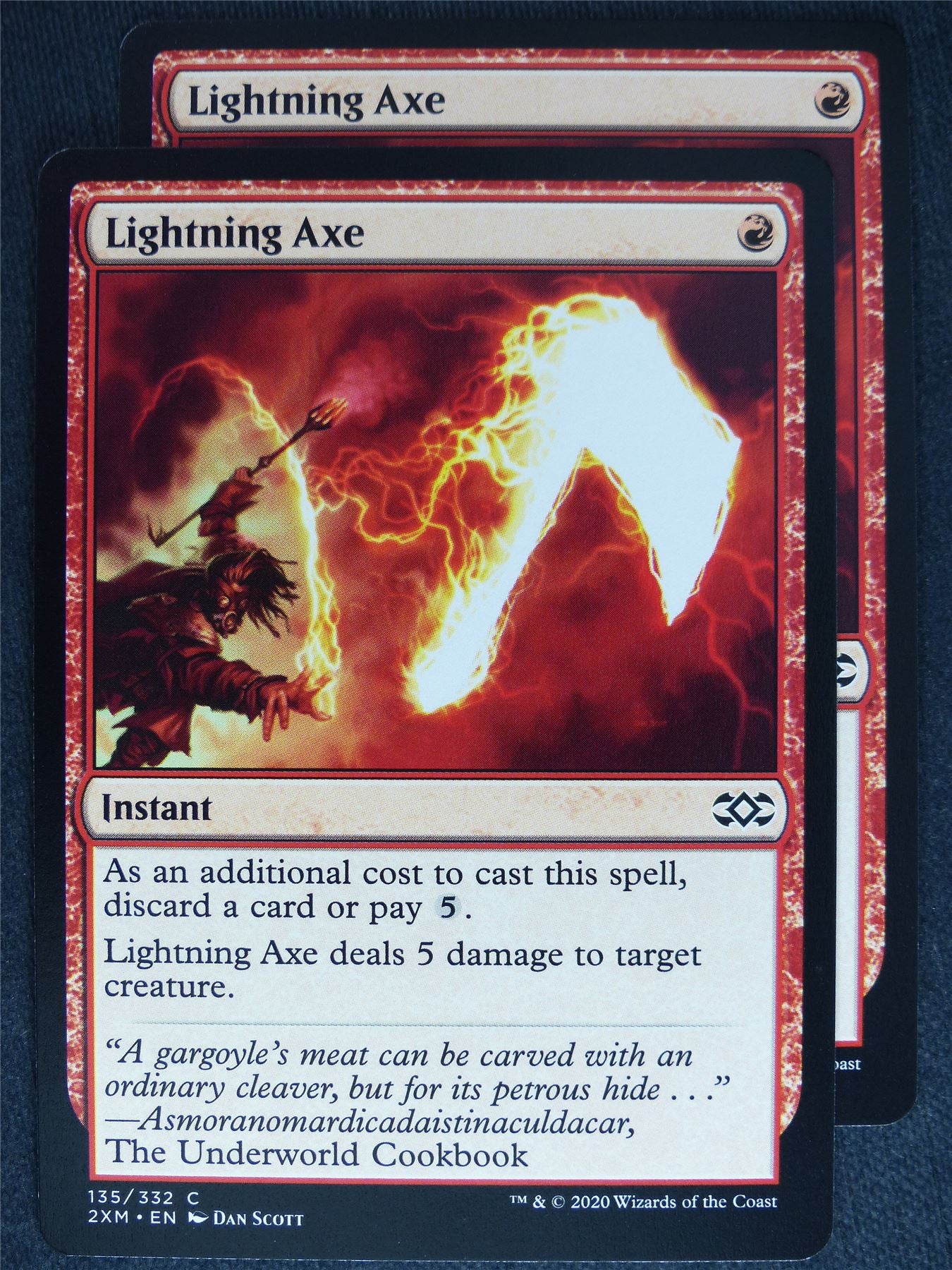 Lightning Axe x2 - Double Masters - Mtg Magic Cards #7S