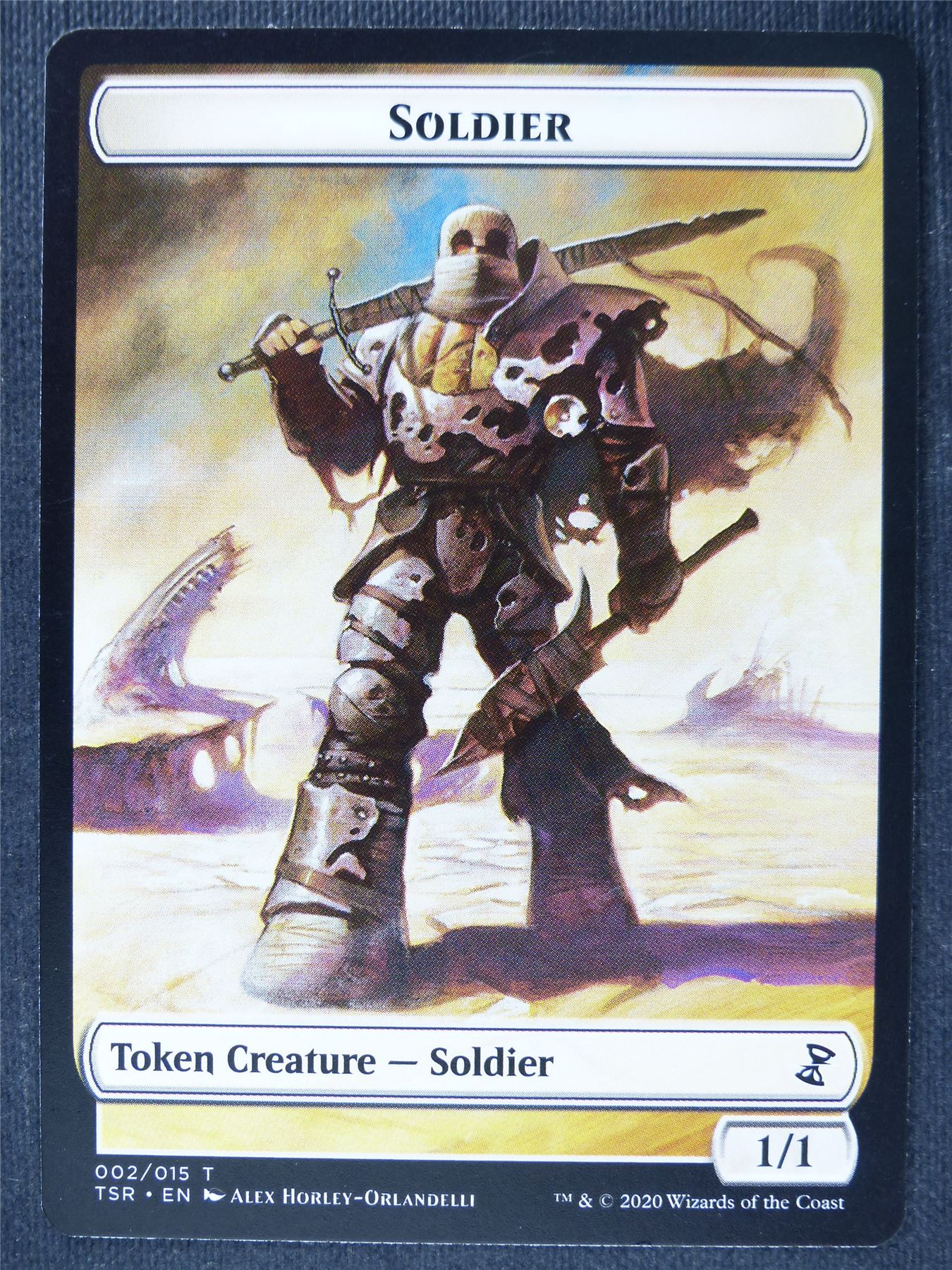Soldier Token - Mtg Magic Cards #TA