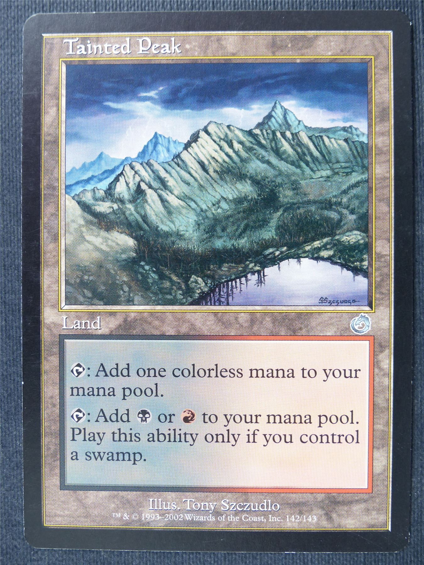 Tainted Peaks - Torment - Mtg Magic Cards #2Q5