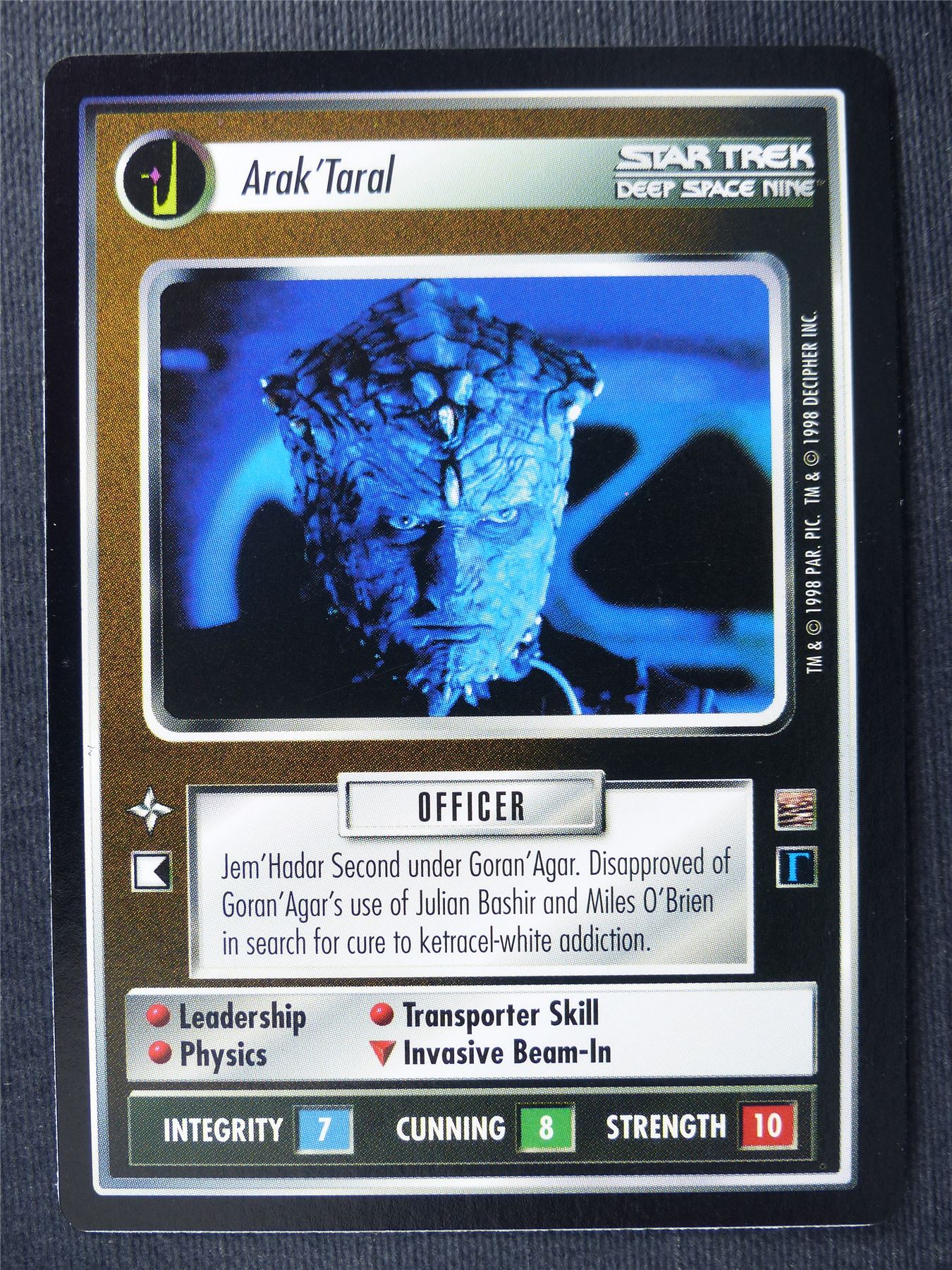 Arak'Taral - DS9 - Star Trek Cards #14W
