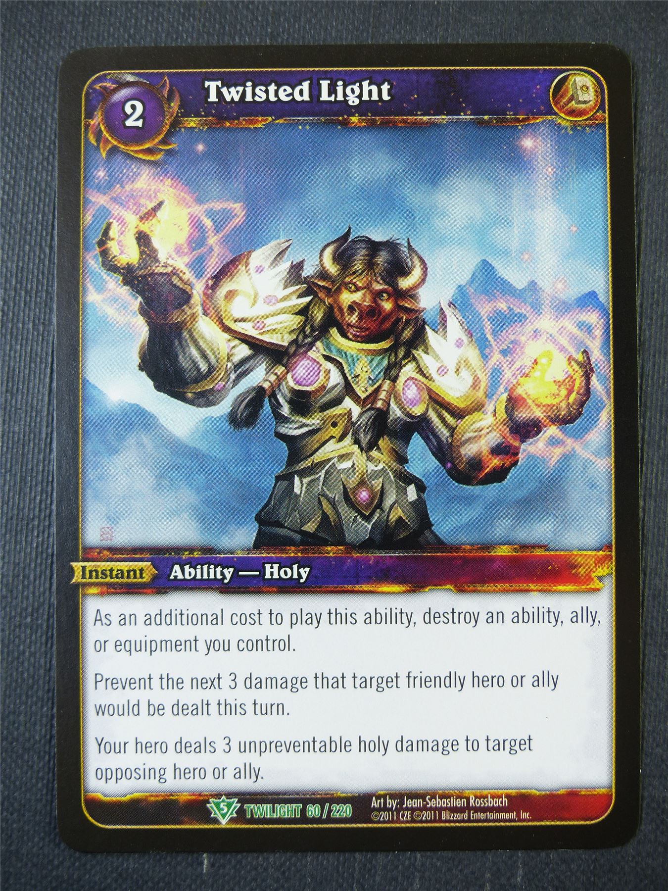 Twisted Light 60/220 - WoW Card #13T